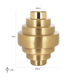 Vaas Akelei goud (Gold)