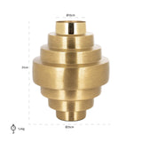 Vaas Akelei goud (Gold)