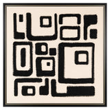 Wall art Shanita (Black/white)