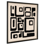 Wall art Shanita (Black/white)