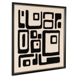 Wall art Shanita (Black/white)