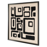 Wall art Shanita (Black/white)