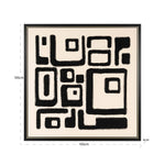 Wall art Shanita (Black/white)