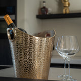 Deco object beer goud (Gold)