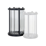 Windlicht Faey zwart groot (Black)