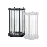 Windlicht Faey zwart groot (Black)