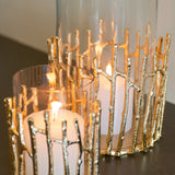 Windlicht Loretta klein (Gold)