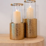 Windlicht Marlou klein (Gold)