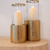 Windlicht Marlou klein (Gold)