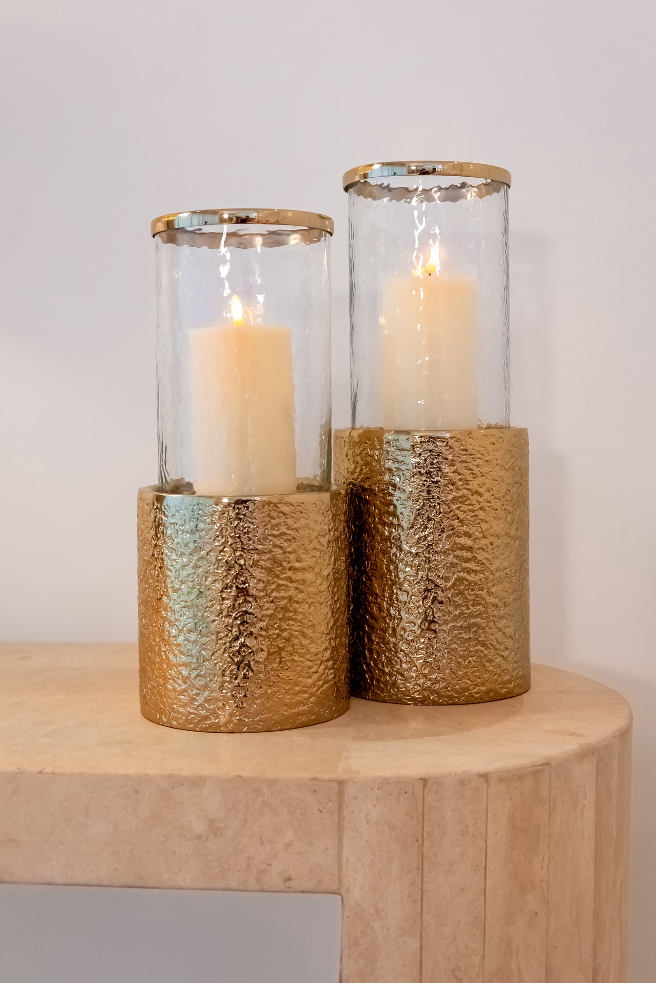 Windlicht Marlou klein (Gold)