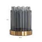 Windlicht Daisey klein (Smoke)