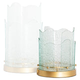 Windlicht Danila groot (Gold)