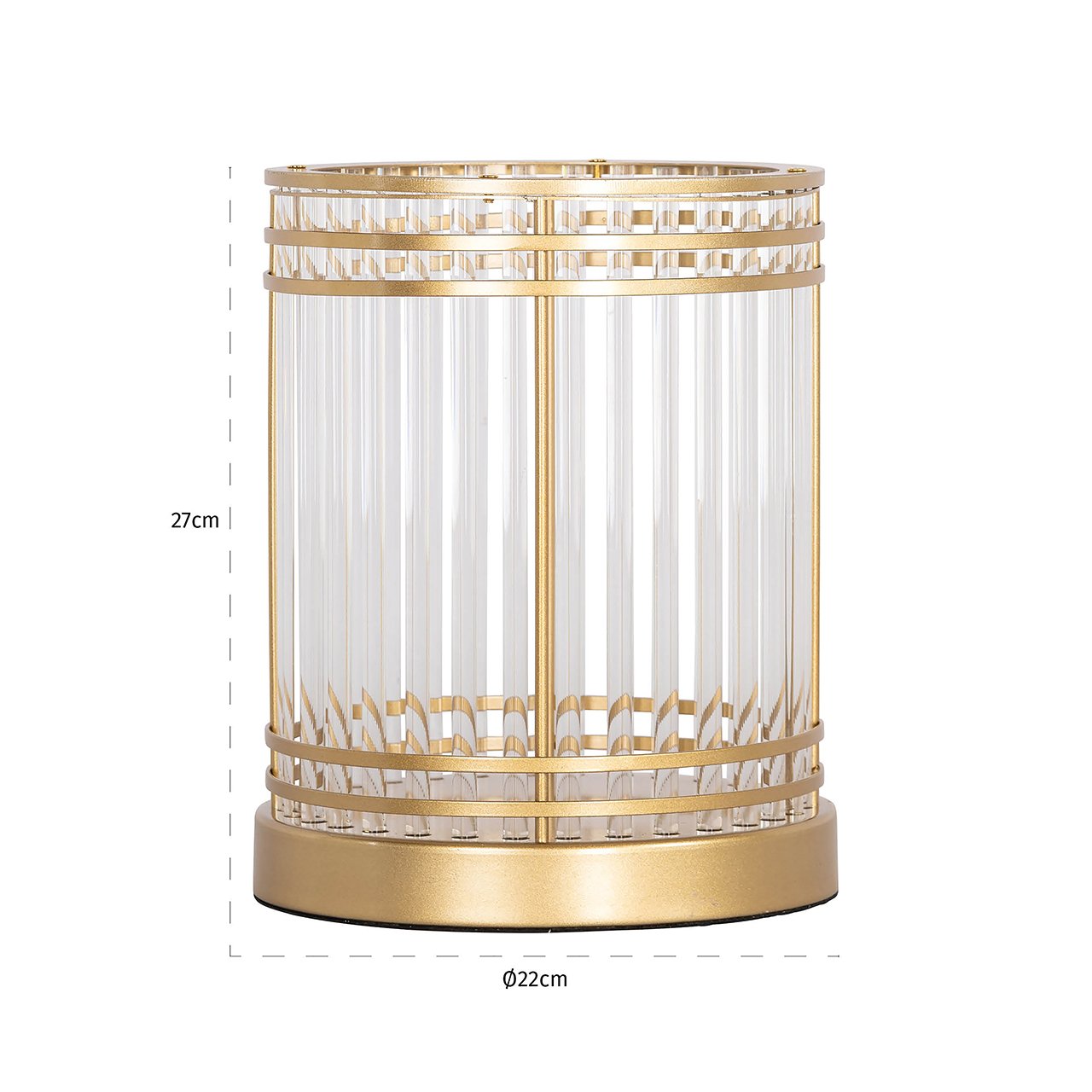 Windlicht Dyara klein (Gold)