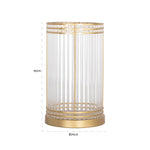 Windlicht Dyara groot (Gold)